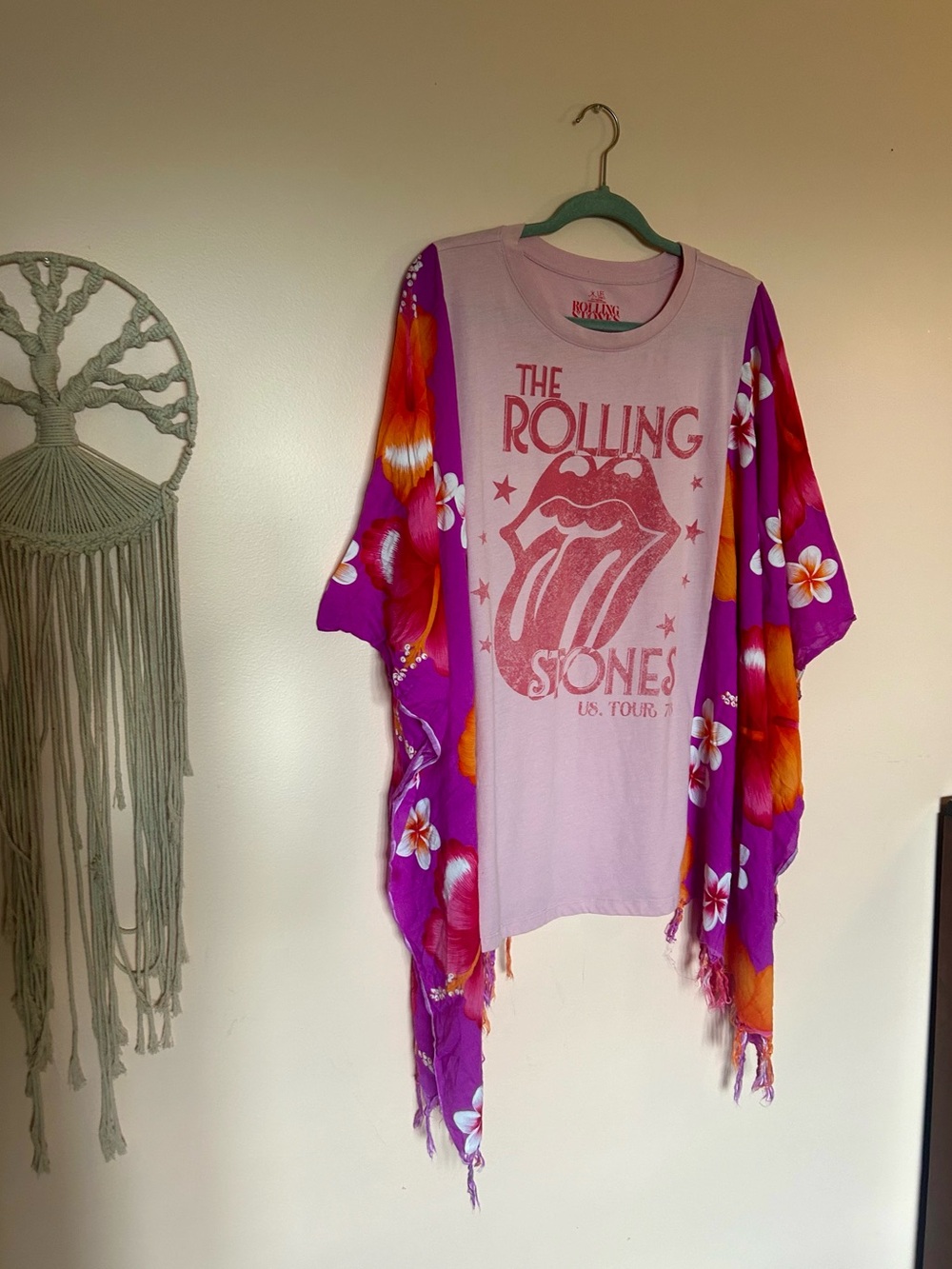 Upcycled Rolling Stones Box Top